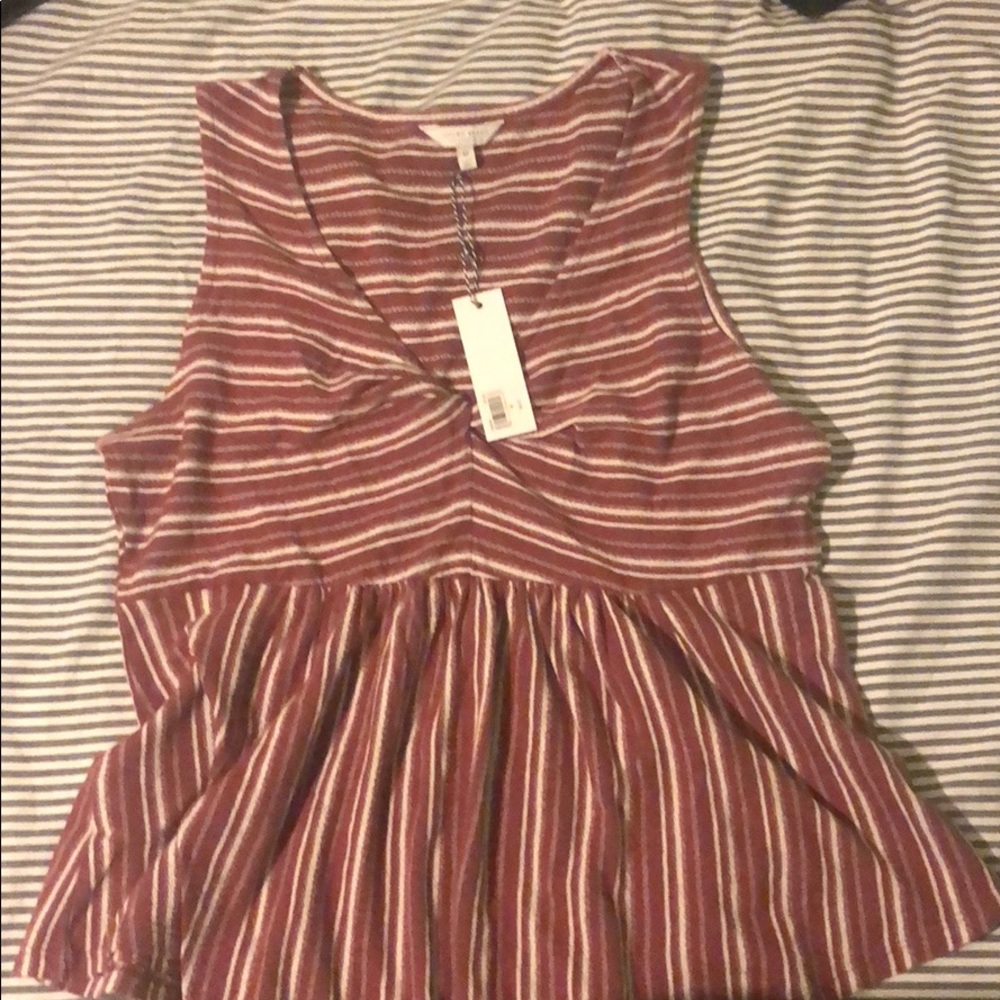 Lucky Brand Stripped blouse